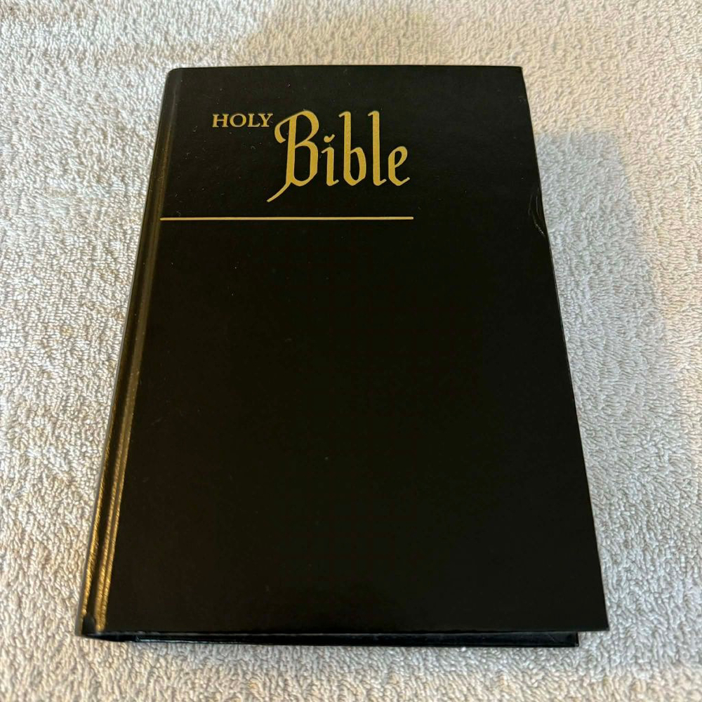 Holy Bible American Bible Society King James Version Black Gold
